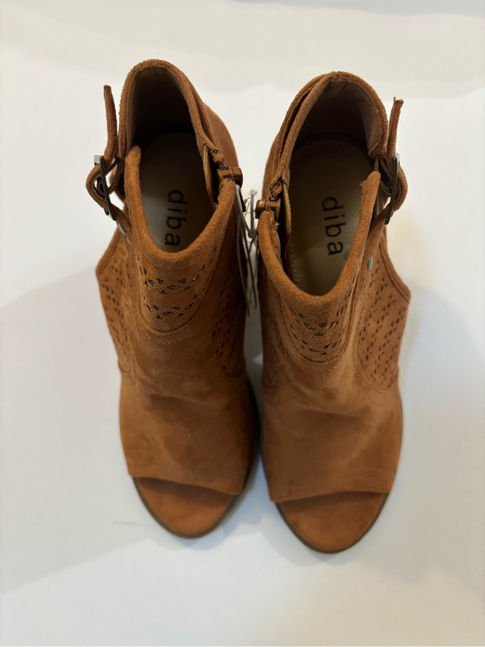 Open toe ankle heel.